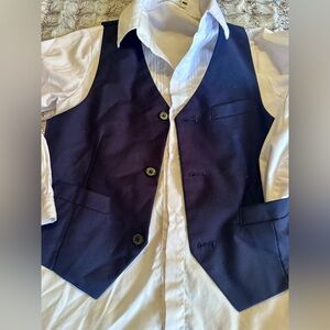 2/$60 - Boys Dress Shirt & Vest